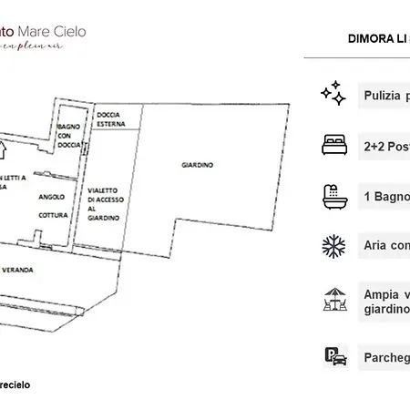 Dimora Li Santi E Casina Matilde 度假居